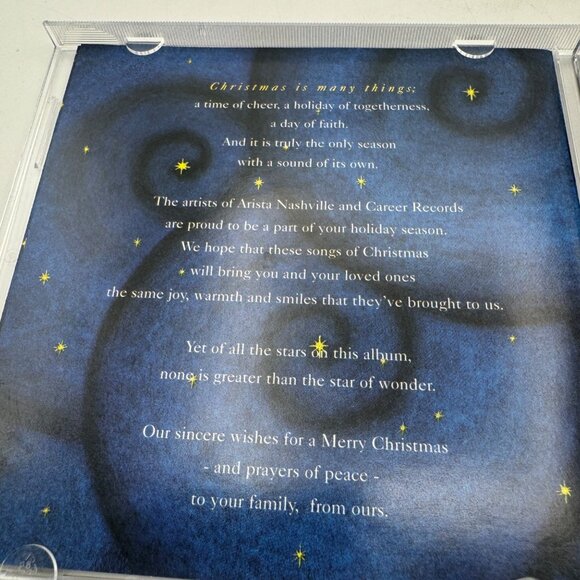 Star Of Wonder Country Christmas Collection CD Alan Jackson Brooks Dunn Diamond - Picture 2 of 4